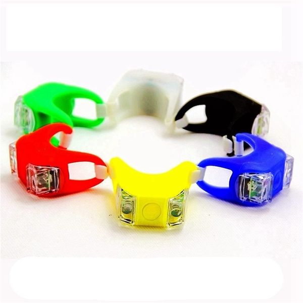 

mountain bike silicone waterproof frog warning tail bicycle front lamp single price2024