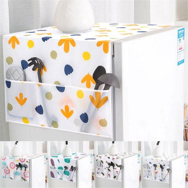 

storage bags household refrigerator cover cloth dust er hanging bag waterproof