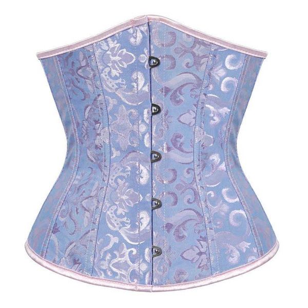 

bustiers & corsets corset underbust waist cincher gothic bustier plus size corpete corselet black white red blue s-6xl