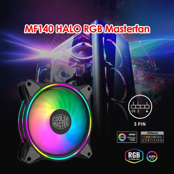 

fans & coolings stylishÂ cooling fan 3w 12v colorful pc computer water cooling system denoise argb cooler 4-pin pwm heatsink radiator