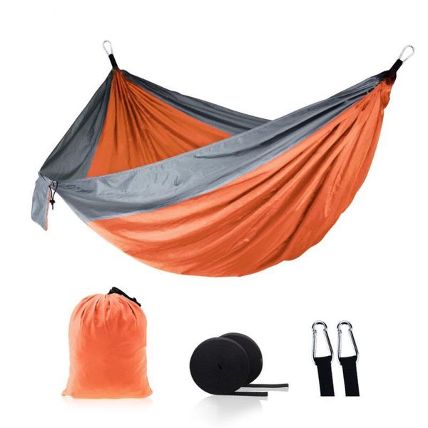 

hiking camping hammock portable nylon safety parachute hammock hanging chair swing