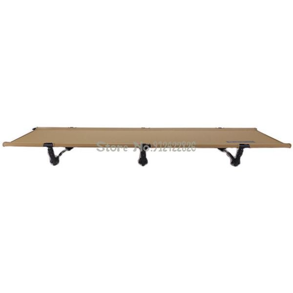 

camp furniture outdoor folding bed lunch break aluminum ultra-light office portable hammock camping