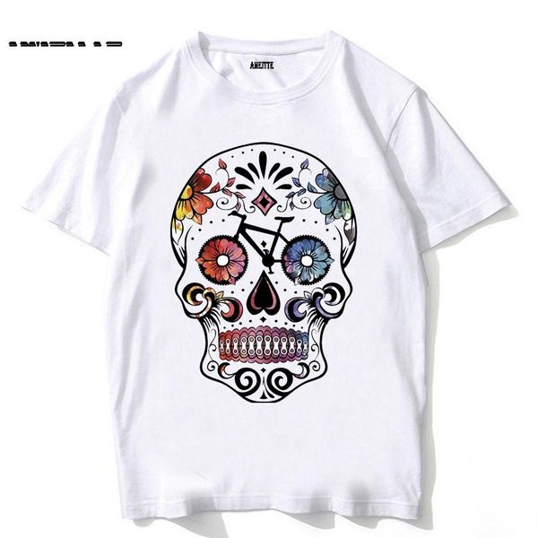 

men's t-shirts funny bike stripes team sky - chain print t-shirt women men t shirt short sleeve white casual hip hop boy tee, White;black