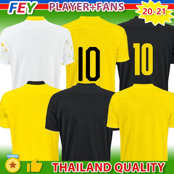 

2020 2021 soccer jersey thailand football shirts home away third 4th personalized custom name style soccer jersey sport survetement, Black;yellow