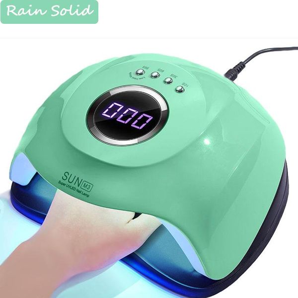 

nail dryers rainsolid 180w sun m3 uv led lamp with 45leds and lcd display use for curing gel polish manicure tools