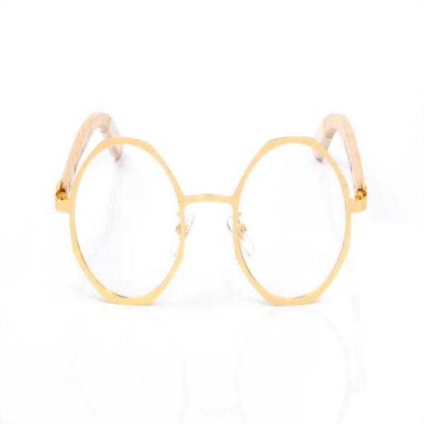 

octagonal short three designer frames hardware frame gap bamboo legs nails eyeglasses sunglasses rim brand designer full silver length fsuj, White;black