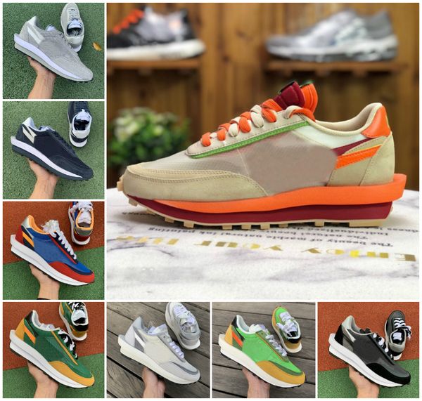 

2022 summit white sacais waffle ldv casual running shoes orange blaze blue void wolf grey bright citron vaporwaffle royal red green gusto te