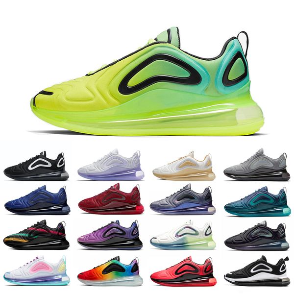 

720s running shoes man woman sneakers aqua powder be true black red branding bubble cool grey midnight navy nightshade oreo oxygen purple si