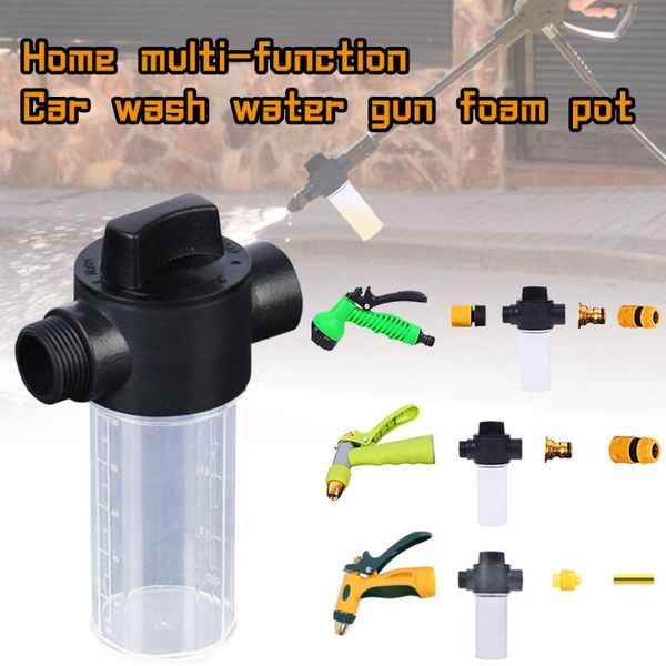 

watering equipments home clean water gun foam pot maker car washer for glasses washing pots wash accessories 100ml 3 gear adjust