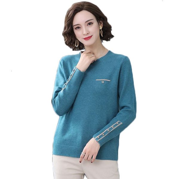 

2021 new ladies knitted sweater pullovers knit jumper spring autumn basic women sweaters pullover slim fit knitwear female y537 bg62, White;black