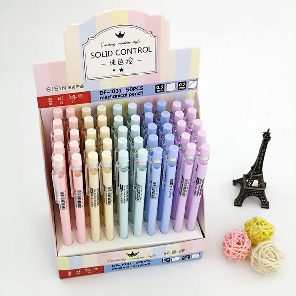 

color solid miracle warm student automatic pencil plastic rod prs movable