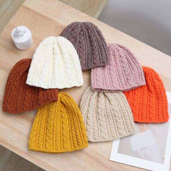 

beanies warm wool slouchy beanie hats for women ski hat skull cap knitted caps