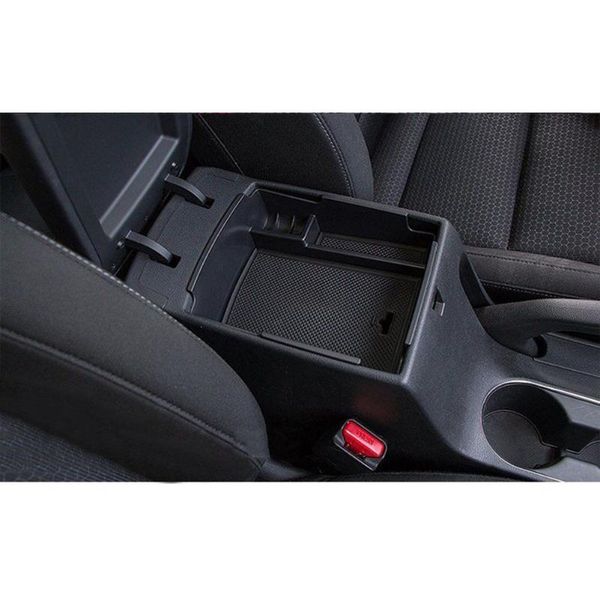 

car organizer abs plastics storage box armrest console for elantra 2021 tray