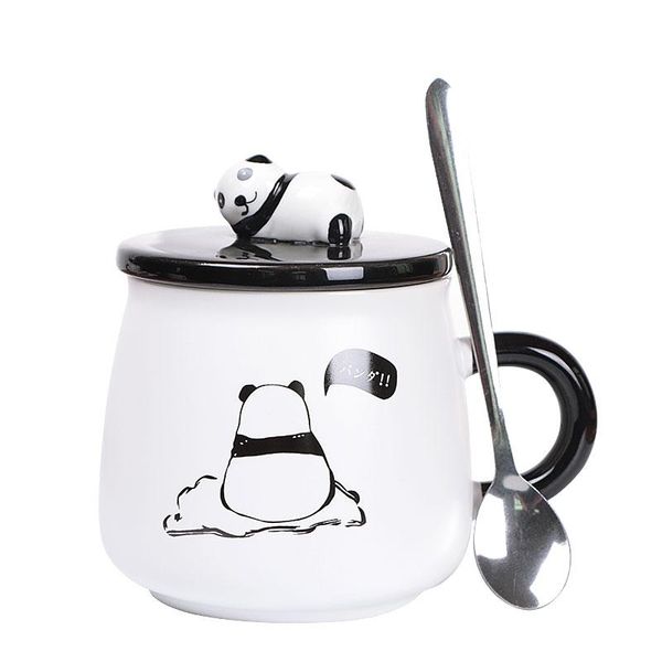 

white mug cup travel cup equipment for children cartoon cute milk mugs for kids ceramic mug taza personalizada cat 60