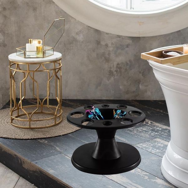 

hooks & rails 95 round hair styling tools stand salon brushes organizer scissors roll comb holder