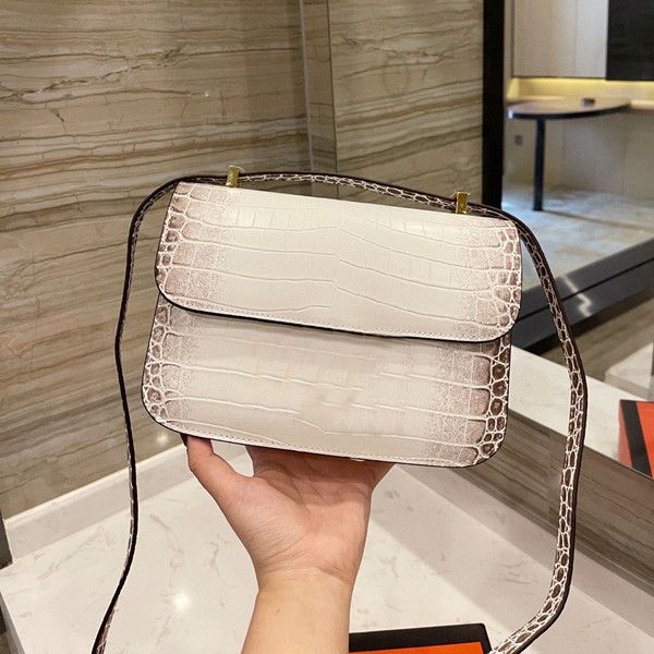 

luxury designer brand fashion shoulder messenger bags handbags women chains letter purse phone bag wallet 2021 crocodile grain cross body to