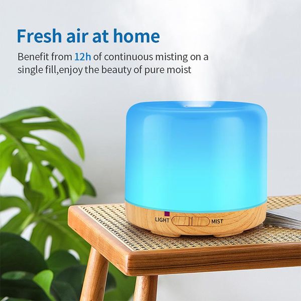 

humidifiers 200ml usb electric aroma air diffuser ultrasonic cool humidifier with 7 soothing color led changing light for office home