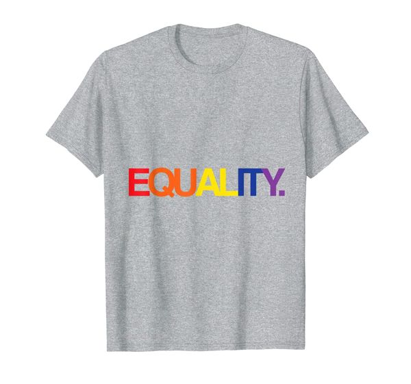 

equality (lgbtq) t-shirt, White;black