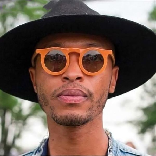 

women ins fashion round sunglasses pc frame brand orange green sun glasses cool uv400 eyewear points men, White;black