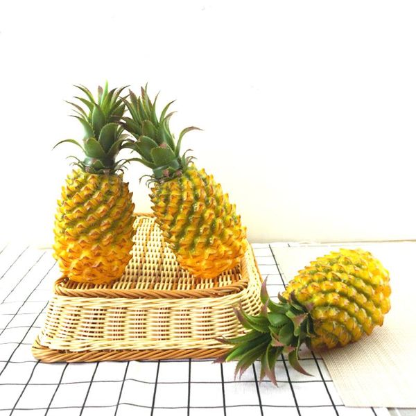 

high imitation artificial fake ananas fruit artifical pineapple&artificial plastic fake simulated pineapple