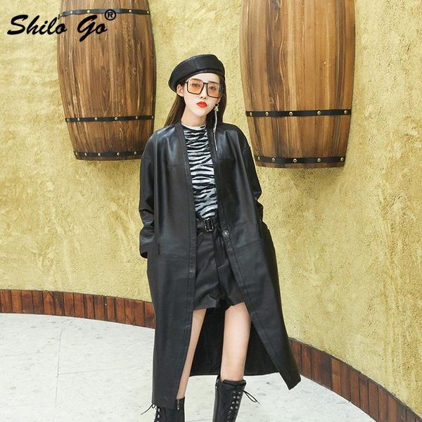 

women's leather & faux b-8-155, Black