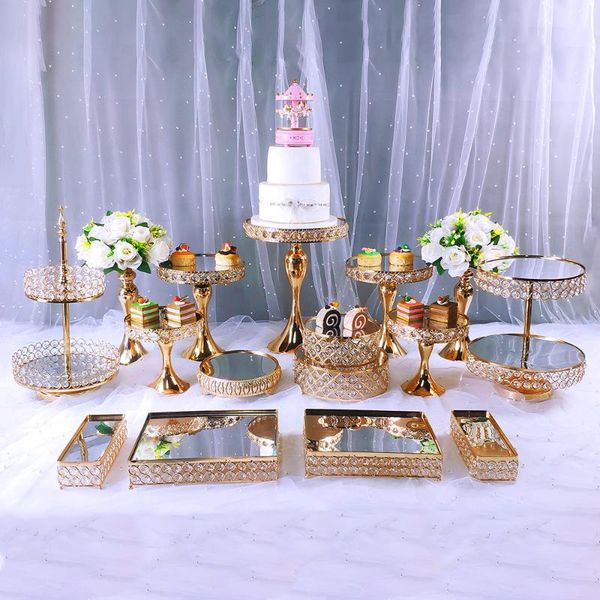 

other bakeware 18pcs -20pcs wedding display cake stand cupcake tray tools home decoration dessert table decorating party suppliers