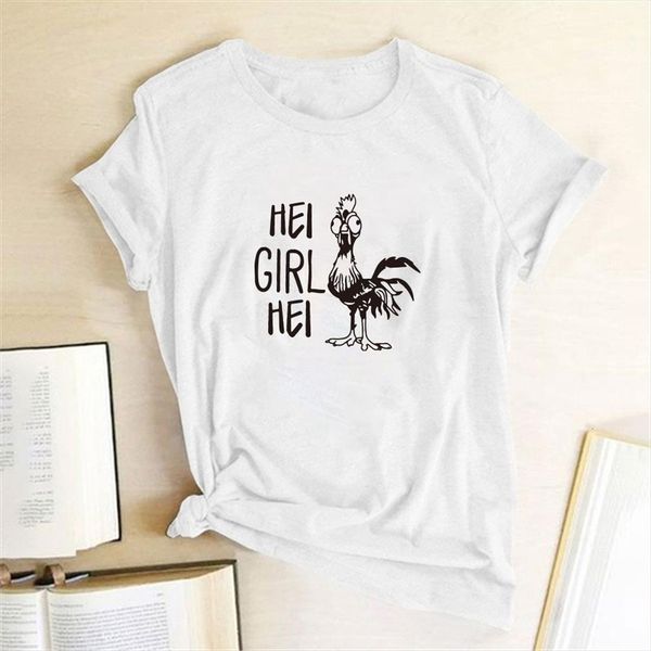 

hei girl cock letter men t shirts print graphic tees funny tee shirt femme vogue mujer camisetas, White;black