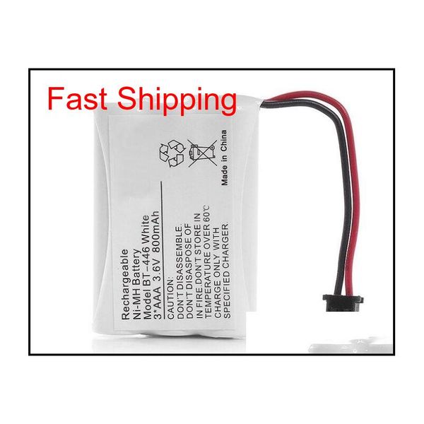 

new new nimh cordless phone battery for uniden bt-446 bt446 3.6v nimh 800mah shipping ejnzo ilu1h