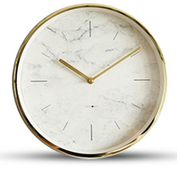 

wall clocks digital silent clock modern design nordic minimalist mute creative metal living room wandklok home decor wf50wc