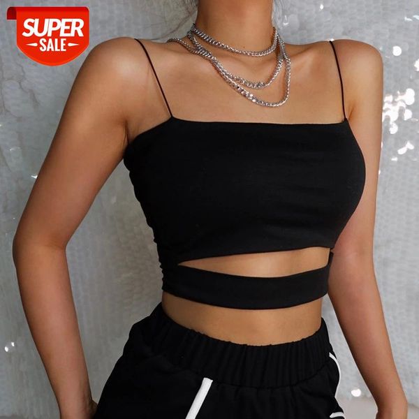 

2020 New Fashion Sexy Women Sleeveless Tank Tops Bustier Cami Sleeveless T-Shirt Summer Vest Top Strappy Vest Tops #nW4u, White
