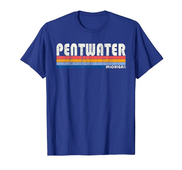 

Vintage 70s 80s Style Pentwater MI T-Shirt, Mainly pictures