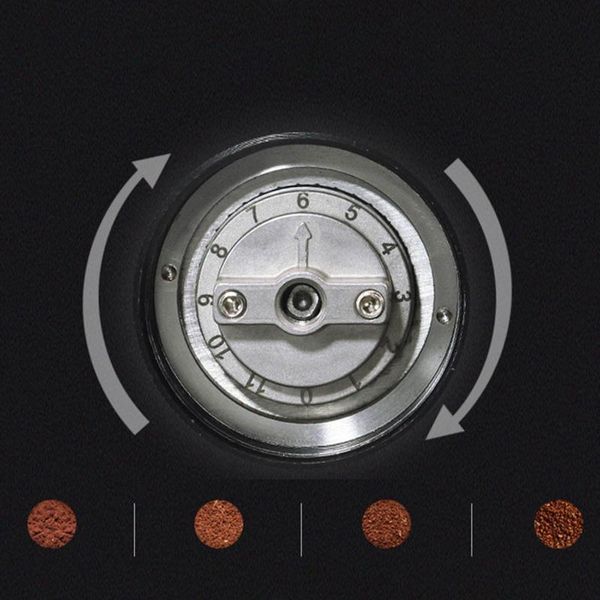 

portable manual coffee beans grinder hand crank mill mini 35eb blender