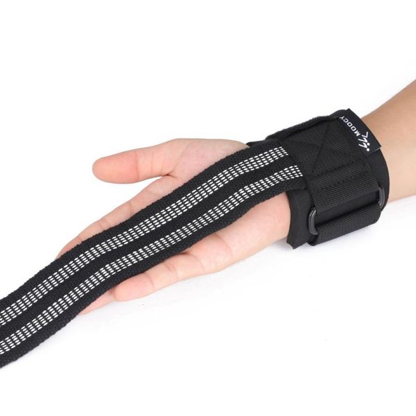 

wrist support 2pcs/set gym band weightlifting strap non slip hand belt fitness bodybuilding wrap braces, Black;red