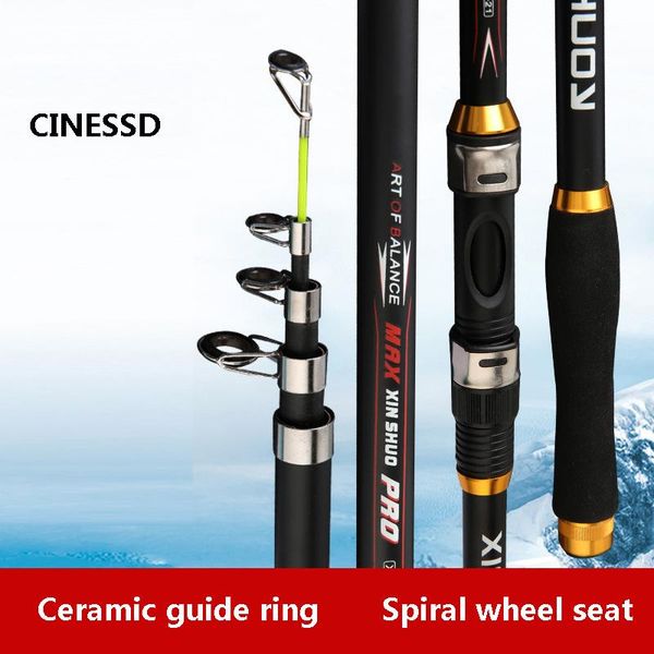 

boat fishing rods hollow sea rod throwing frp long s hand light and hard mini