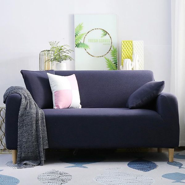 

chair covers solid color sofa cover velvet fabric couch with armrest anti-dirty anti-slip modern europe style for living room