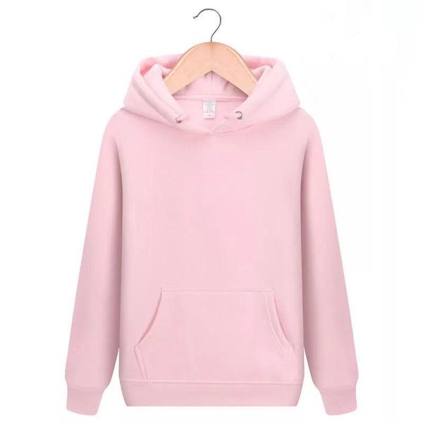 

2021 20fw fashion ladies and men's spring and autumn sports pullovers 9 solid-color jackets hip-hop street fashion rock hooded sweater, Black