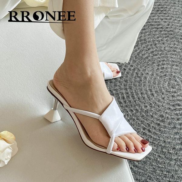 

slippers 21 style flip-flops open-toe ladies' fashion shoes, Black