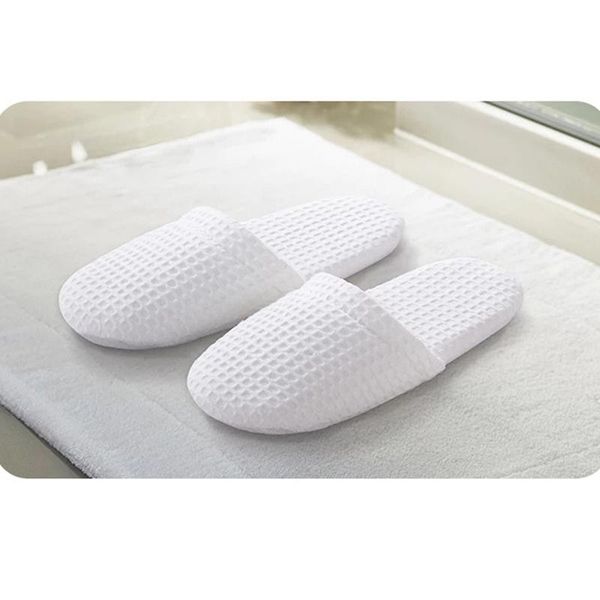 

slippers ljl-2 pairs women spa sets guest el non-disposable, Black