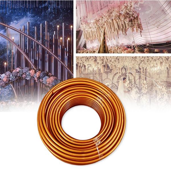 

2m modeling tube solid bending multipurpose diy durable rust resistant stage background wedding arch shelf flexible pvc aluminum