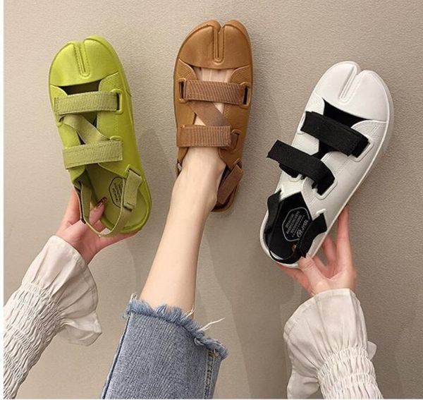 

sandals 2021 korea style fashion beach female rome sandal platform summer shoes woman preppy sandalias slippers footwear, Black