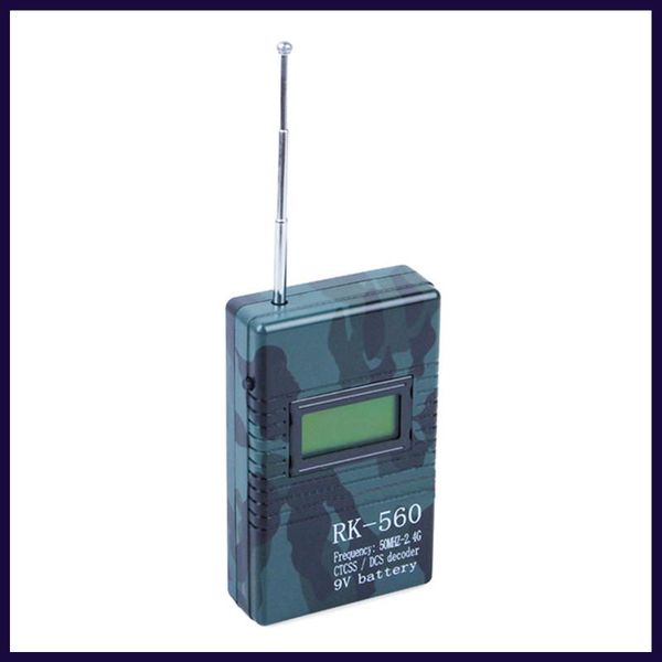 

walkie talkie oppxun for rk560 frequency counter 50mhz-2400mhz ctcss/ dcs decoder two-way radio