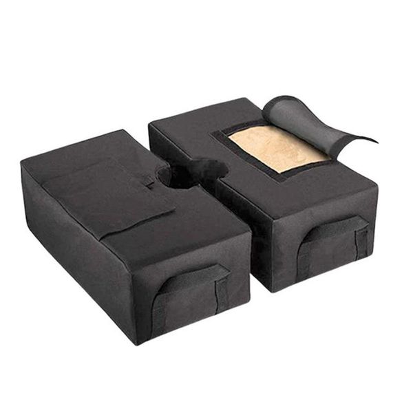 

outdoor pads patio umbrella base stand portable parasol heavy weight bag detachable wind-proof fixing sandbags without sand