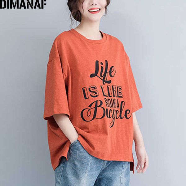 

plus size women t-shirts basic lady tees big cotton tunic loose casual female clothes print shirts summer 210531, White