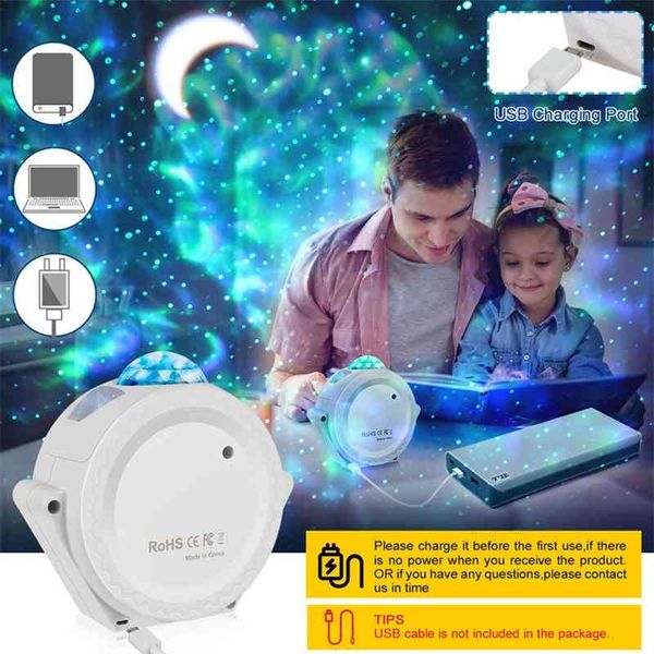 

star sky projection dream star night usb charging atmosphere colorful 3d vision laser lamp