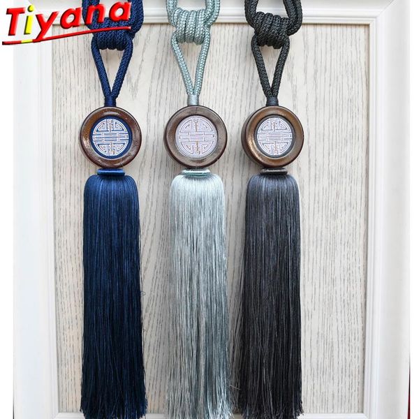 

1 pc chinese style curtain accessory hanging belt balls curtain tassel tieback curtains accessories decoration hm687*vt