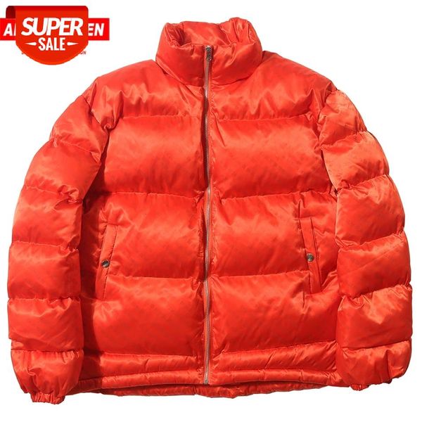 

Aelfric Eden Hip Hop Solid Reflective Letter Full Print Thick Padded Parkas Streetwear Harajuku Winter Casual Windbreaker Jacket #XF7D, Black
