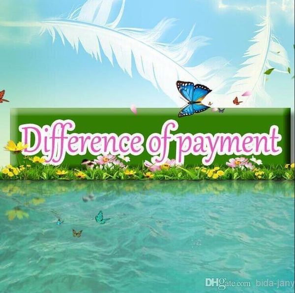 

difference of payment