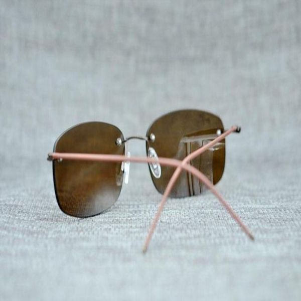 

high designer polarized jim 715 sunglass sunglasses case mcy rimless driving men women lens brand with quality fhkvk, White;black