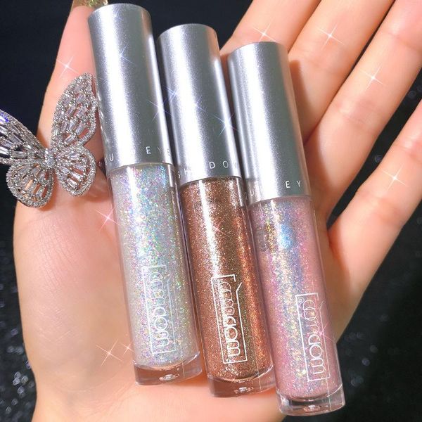 

eye shadow 1pcs diamond glitter eyeshadow makeup shimmer glow single liquid make up pigment long-lasting cosmetics tslm1