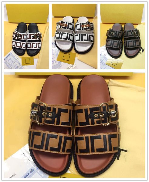 

2022 designer slippers new r luxury slides men summer rubber sandals beach slide fashion scuffs slippers indoor shoes, Black